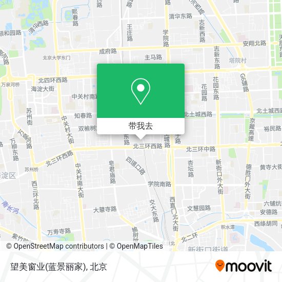 望美窗业(蓝景丽家)地图