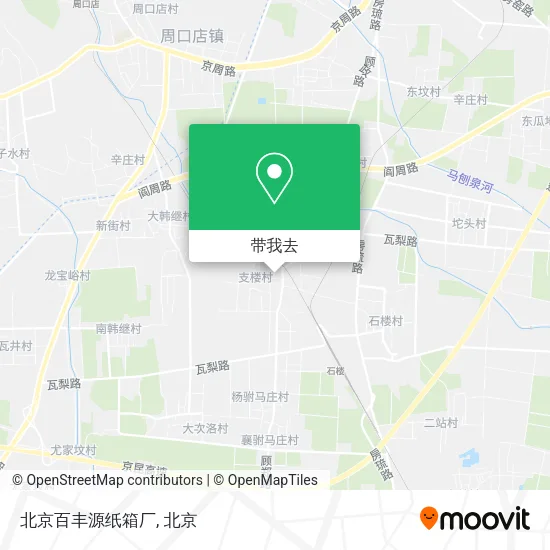 北京百丰源纸箱厂地图