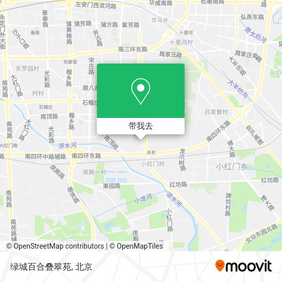 绿城百合叠翠苑地图