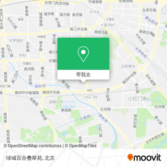 绿城百合叠翠苑地图
