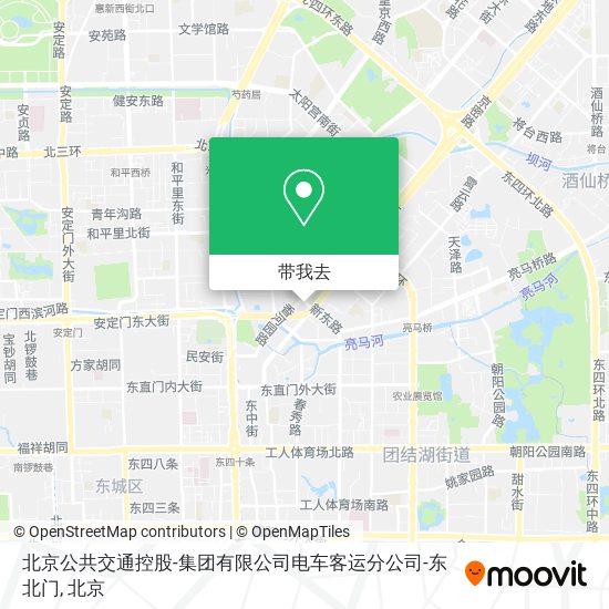 北京公共交通控股-集团有限公司电车客运分公司-东北门地图