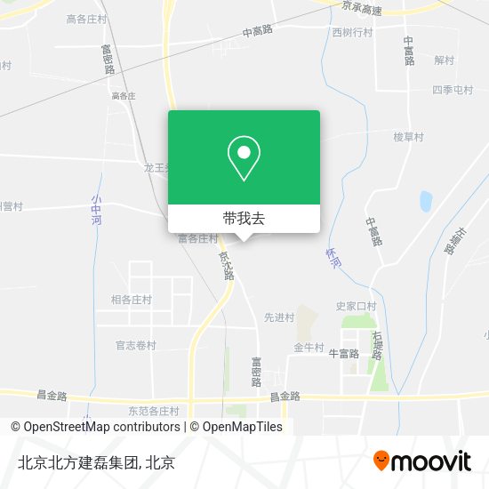 北京北方建磊集团地图