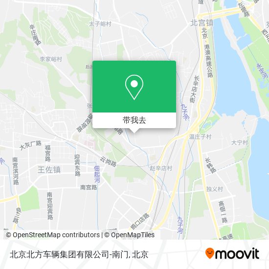 北京北方车辆集团有限公司-南门地图