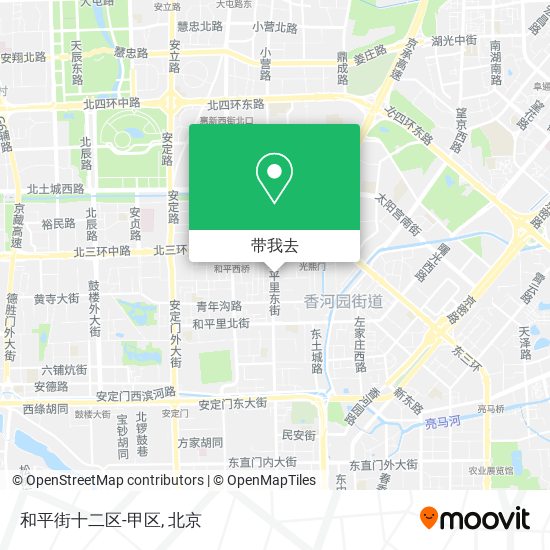 和平街十二区-甲区地图