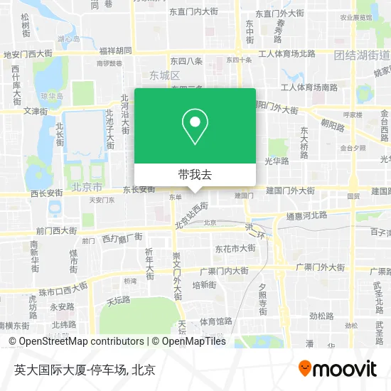 英大国际大厦-停车场地图