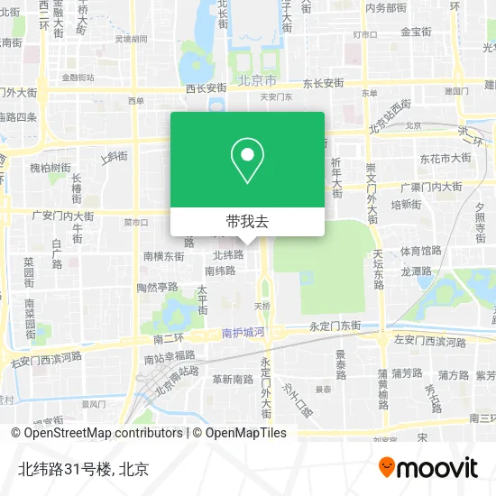 北纬路31号楼地图