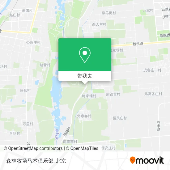 森林牧场马术俱乐部地图
