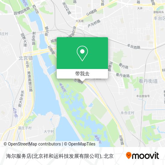 海尔服务店(北京祥和运科技发展有限公司)地图