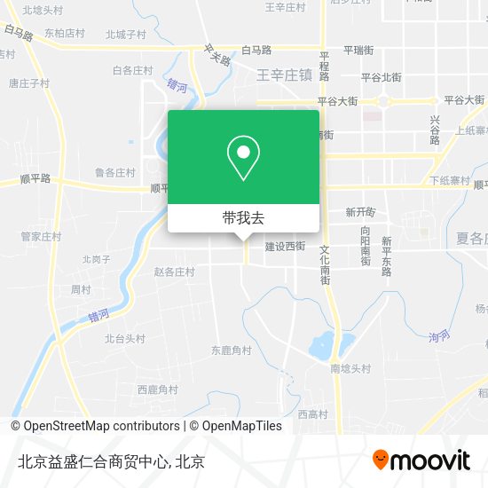 北京益盛仁合商贸中心地图