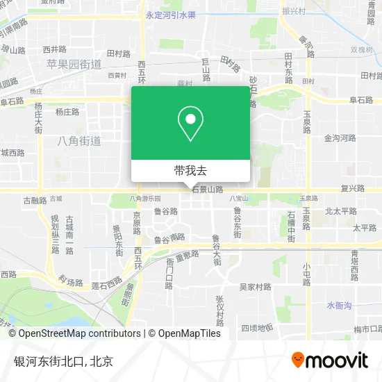 银河东街北口地图