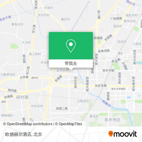 欧德丽尔酒店地图
