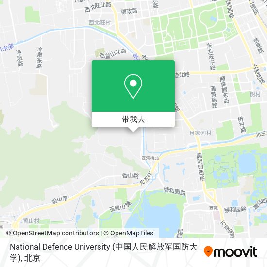 National Defence University (中国人民解放军国防大学)地图