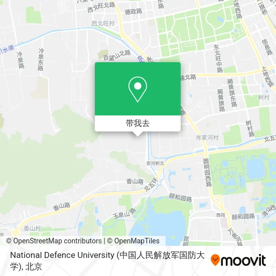 National Defence University (中国人民解放军国防大学)地图