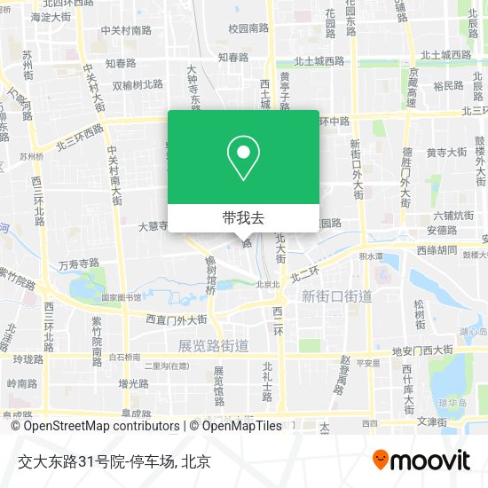 交大东路31号院-停车场地图