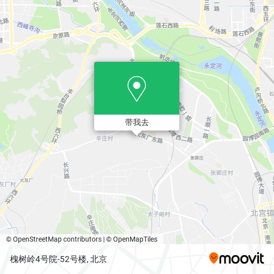 槐树岭4号院-52号楼地图