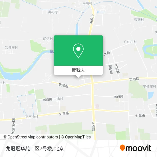 龙冠冠华苑二区7号楼地图