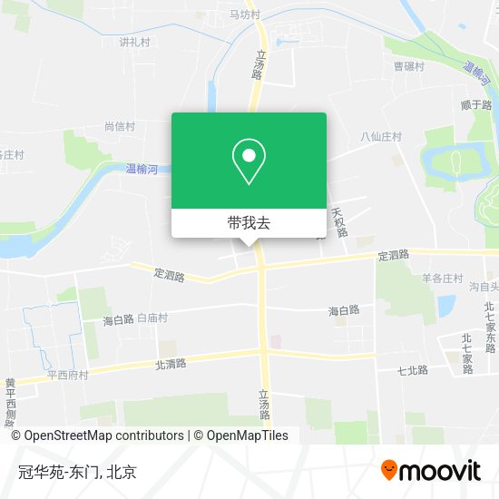 冠华苑-东门地图