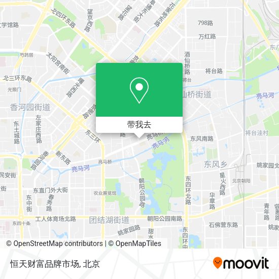 恒天财富品牌市场地图