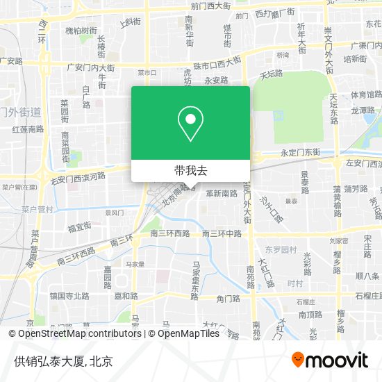 供销弘泰大厦地图