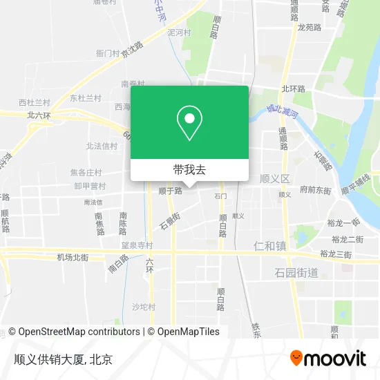 顺义供销大厦地图