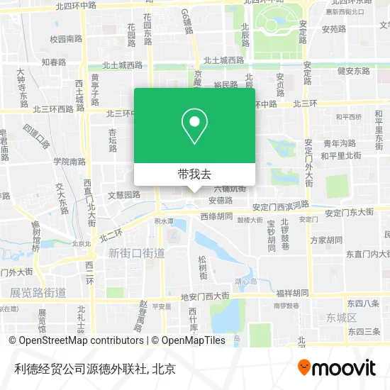 利德经贸公司源德外联社地图