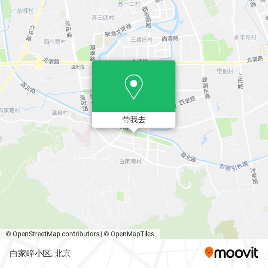 白家疃小区地图