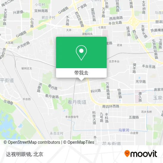 达视明眼镜地图