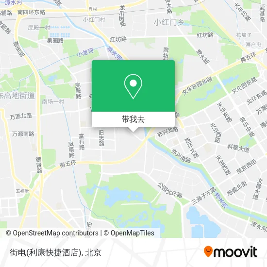 街电(利康快捷酒店)地图