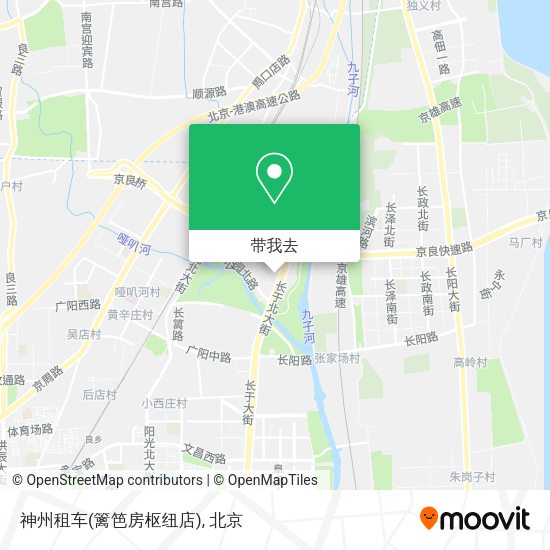 神州租车(篱笆房枢纽店)地图