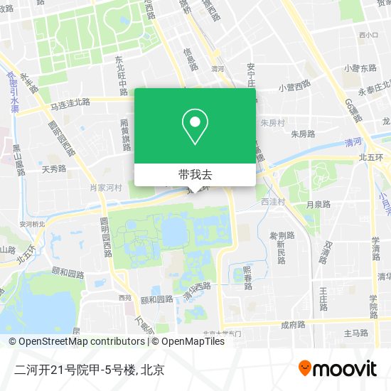 二河开21号院甲-5号楼地图