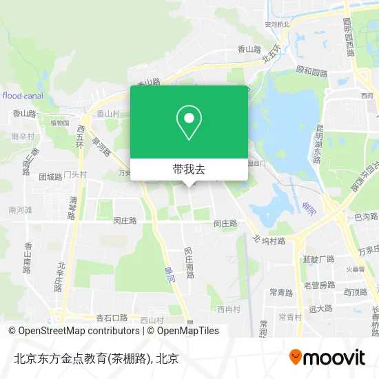 北京东方金点教育(茶棚路)地图