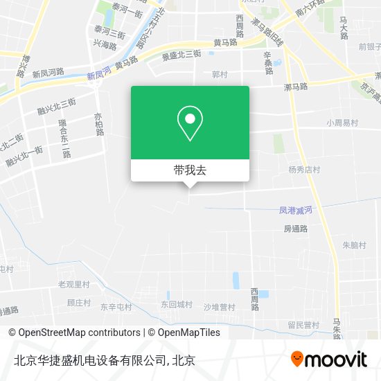 北京华捷盛机电设备有限公司地图