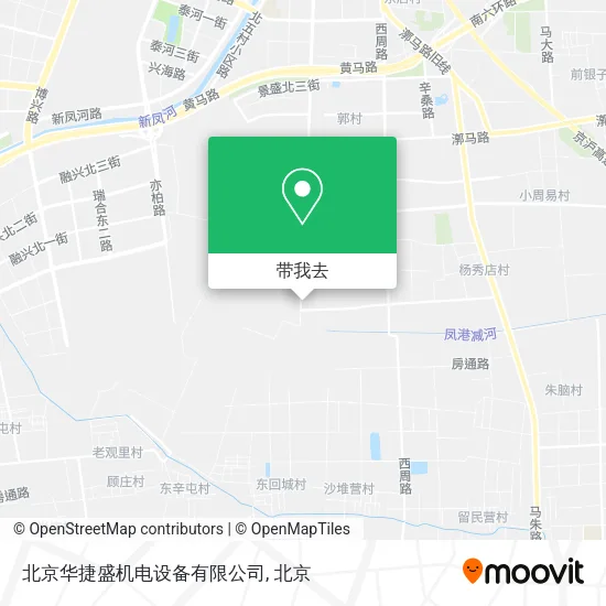 北京华捷盛机电设备有限公司地图