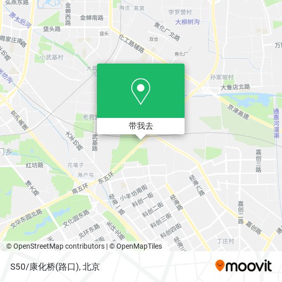 S50/康化桥(路口)地图