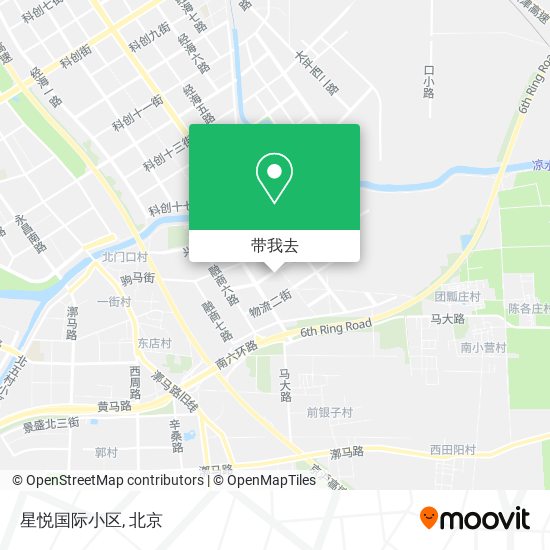 星悦国际小区地图