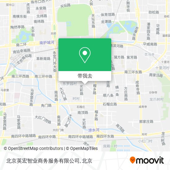 北京英宏智业商务服务有限公司地图