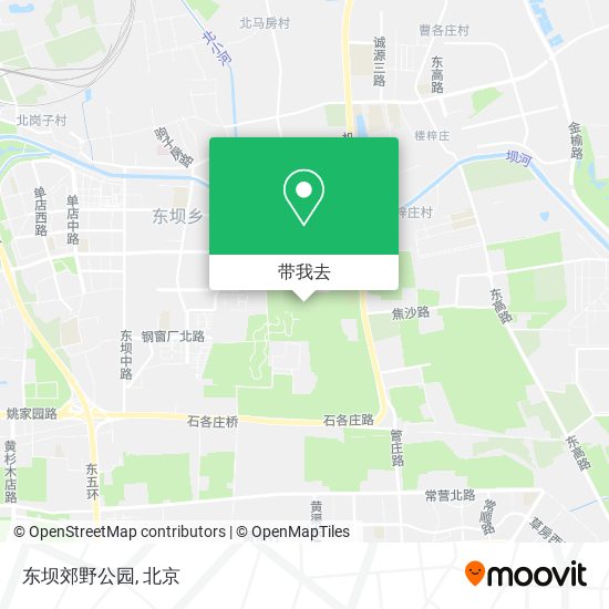 东坝郊野公园地图