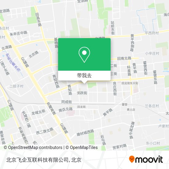 北京飞企互联科技有限公司地图