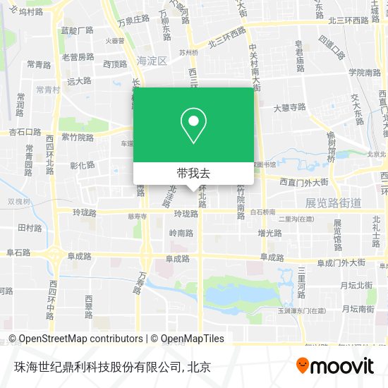 珠海世纪鼎利科技股份有限公司地图