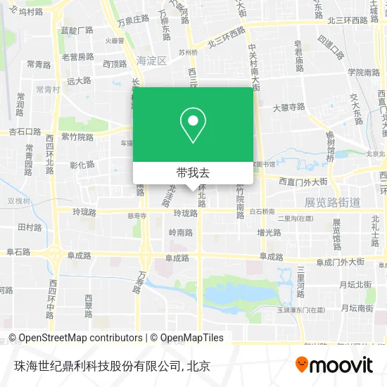 珠海世纪鼎利科技股份有限公司地图