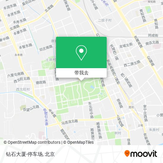 钻石大厦-停车场地图