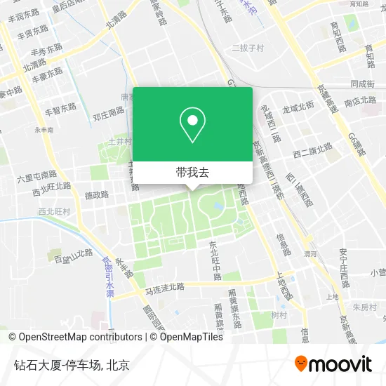 钻石大厦-停车场地图