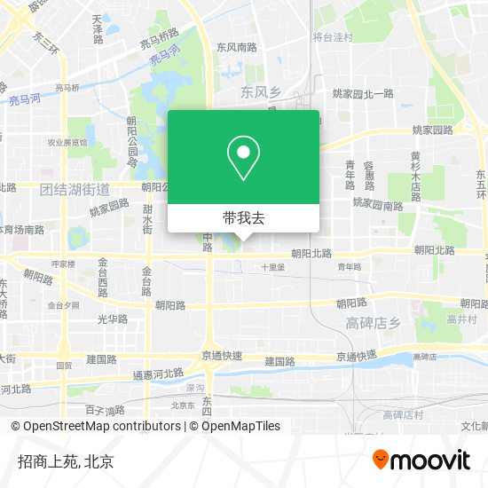 招商上苑地图