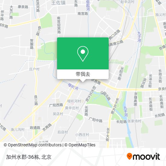 加州水郡-36栋地图