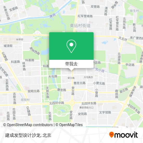 建成发型设计沙龙地图