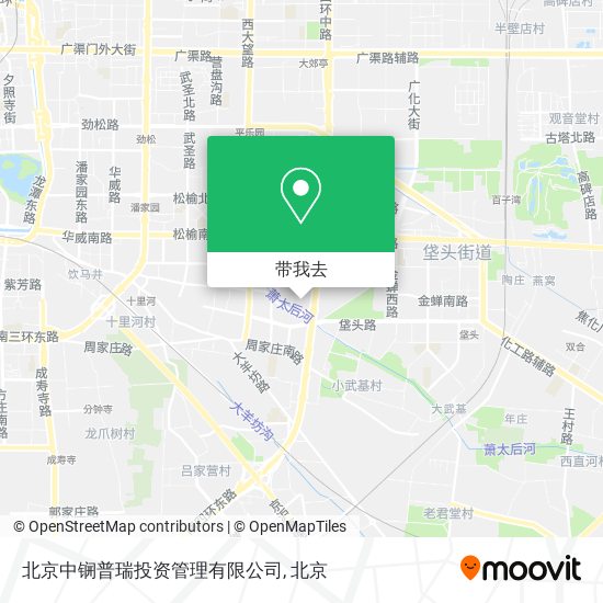 北京中锎普瑞投资管理有限公司地图
