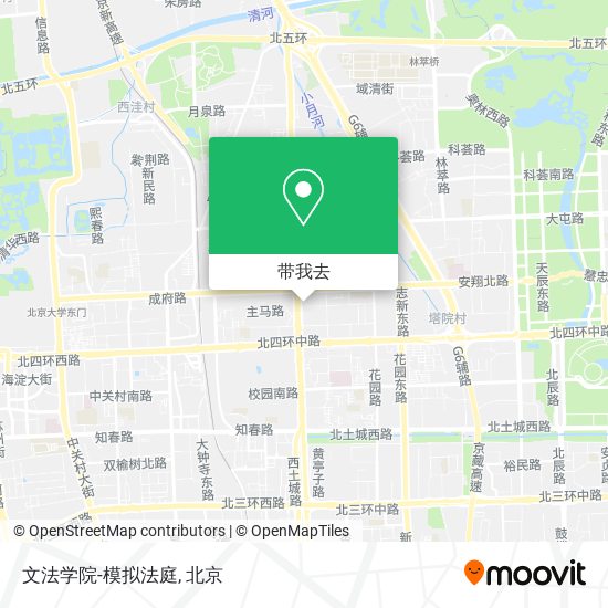 文法学院-模拟法庭地图