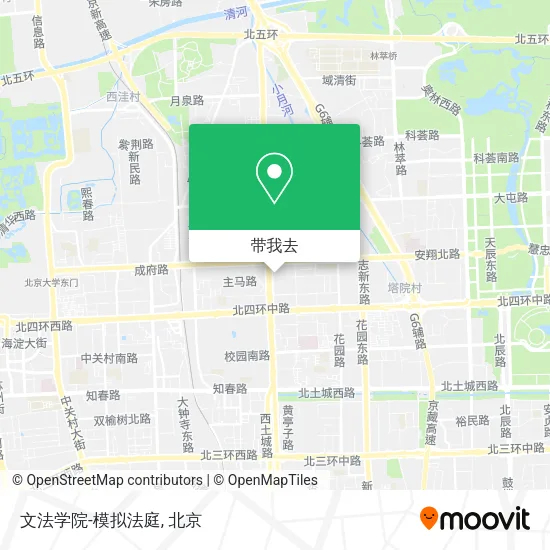 文法学院-模拟法庭地图