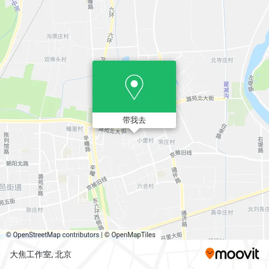 大焦工作室地图