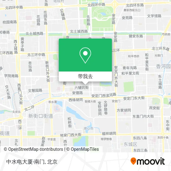 中水电大厦-南门地图